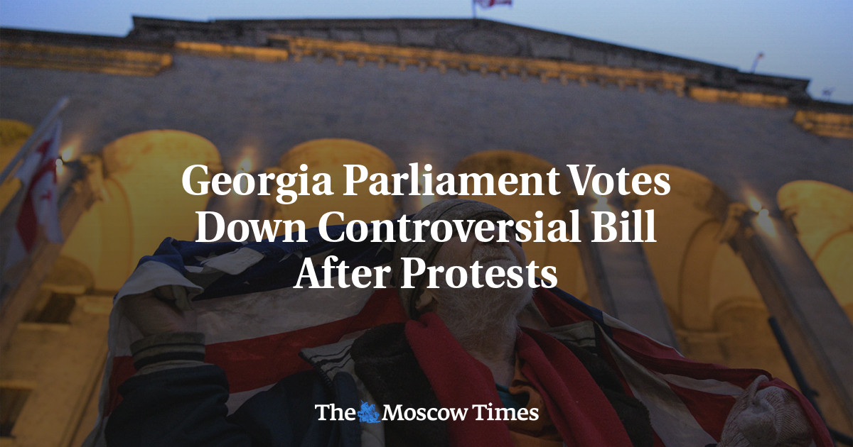 Georgia Parliament Votes Down Controversial Bill After Protests
