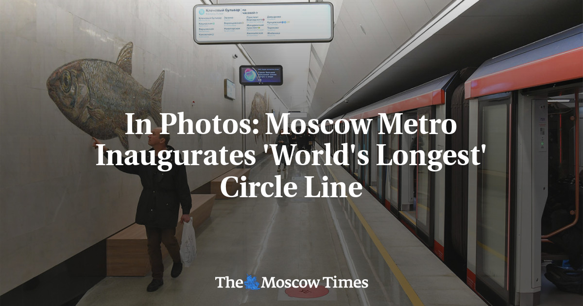 In Photos: Moscow Metro Inaugurates ‘World’s Longest’ Circle Line