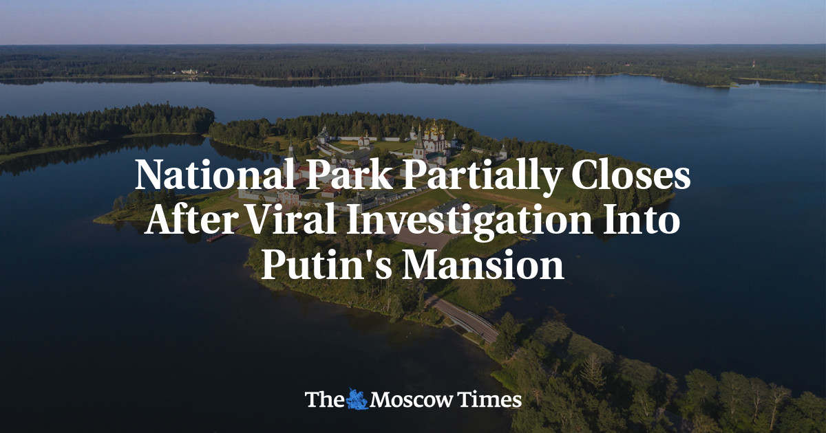 National Park Partially Closes After Viral Investigation Into Putin’s Mansion