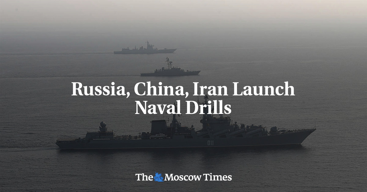 Russia, China, Iran Launch Naval Drills