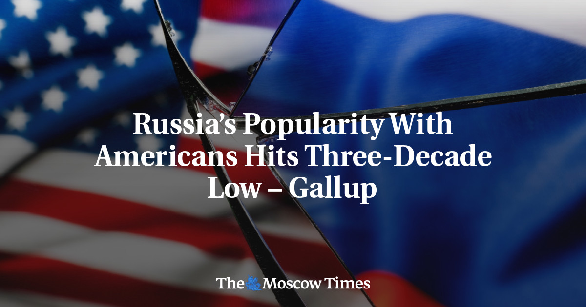 Russia’s Popularity With Americans Hits Three-Decade Low – Gallup