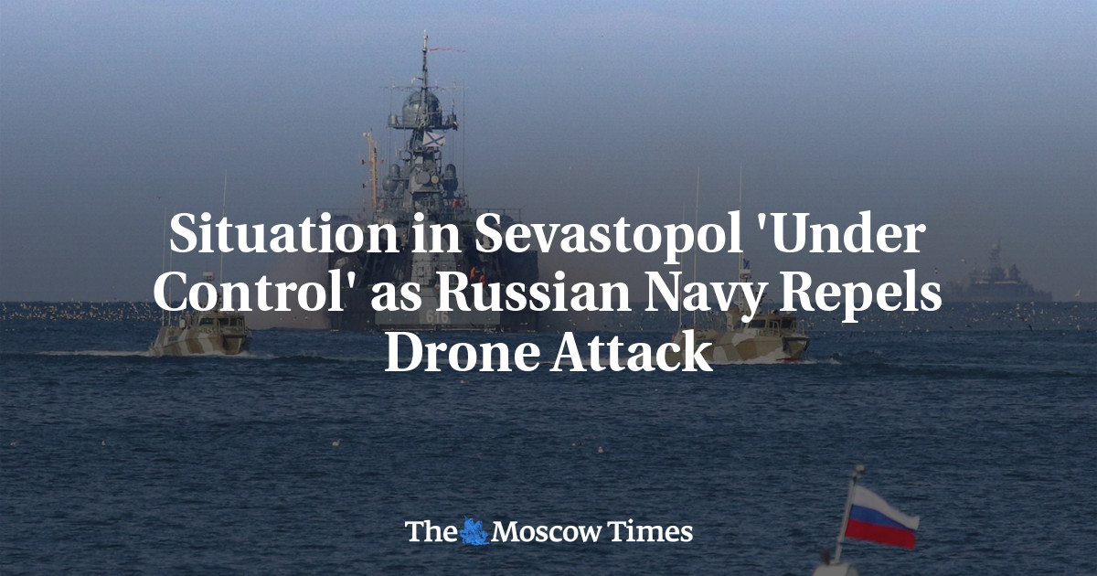 Situation in Sevastopol ‘Under Control’ as Russian Navy Repels Drone Attack