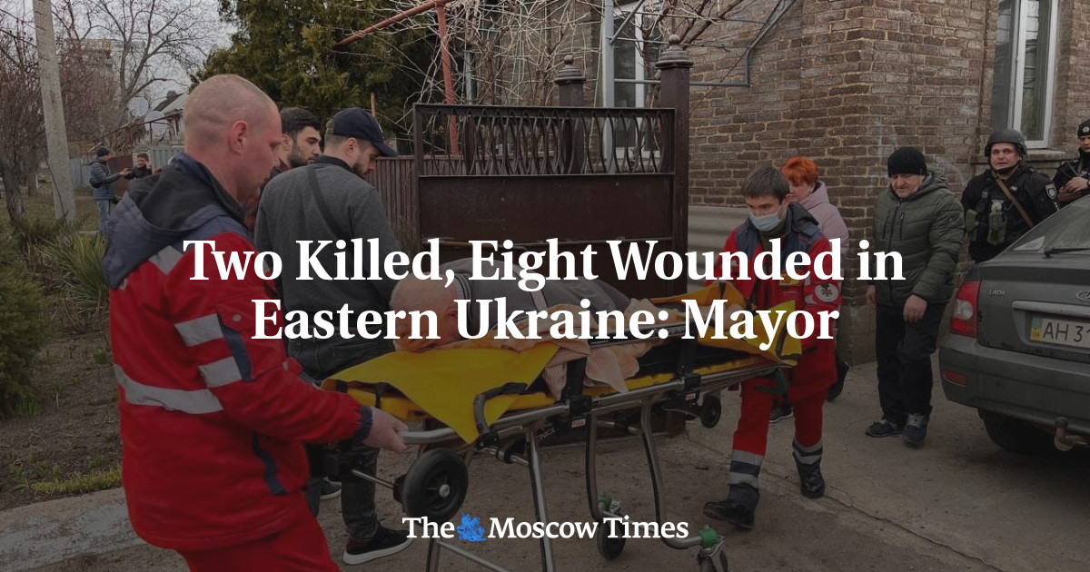 Two Killed, Eight Wounded in Eastern Ukraine: Mayor
