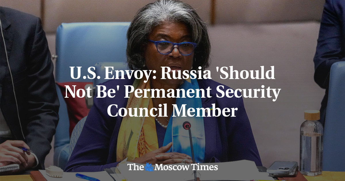 U.S. Envoy: Russia ‘Should Not Be’ Permanent Security Council Member