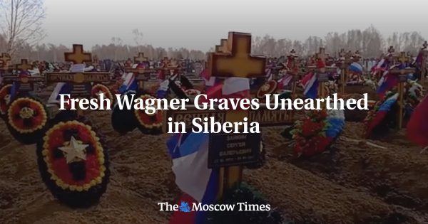 Fresh Wagner Graves Unearthed in Siberia