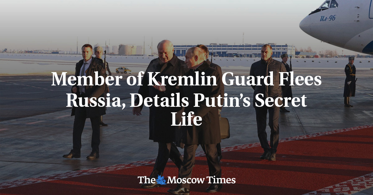 Member of Kremlin Guard Flees Russia, Details Putin’s Secret Life