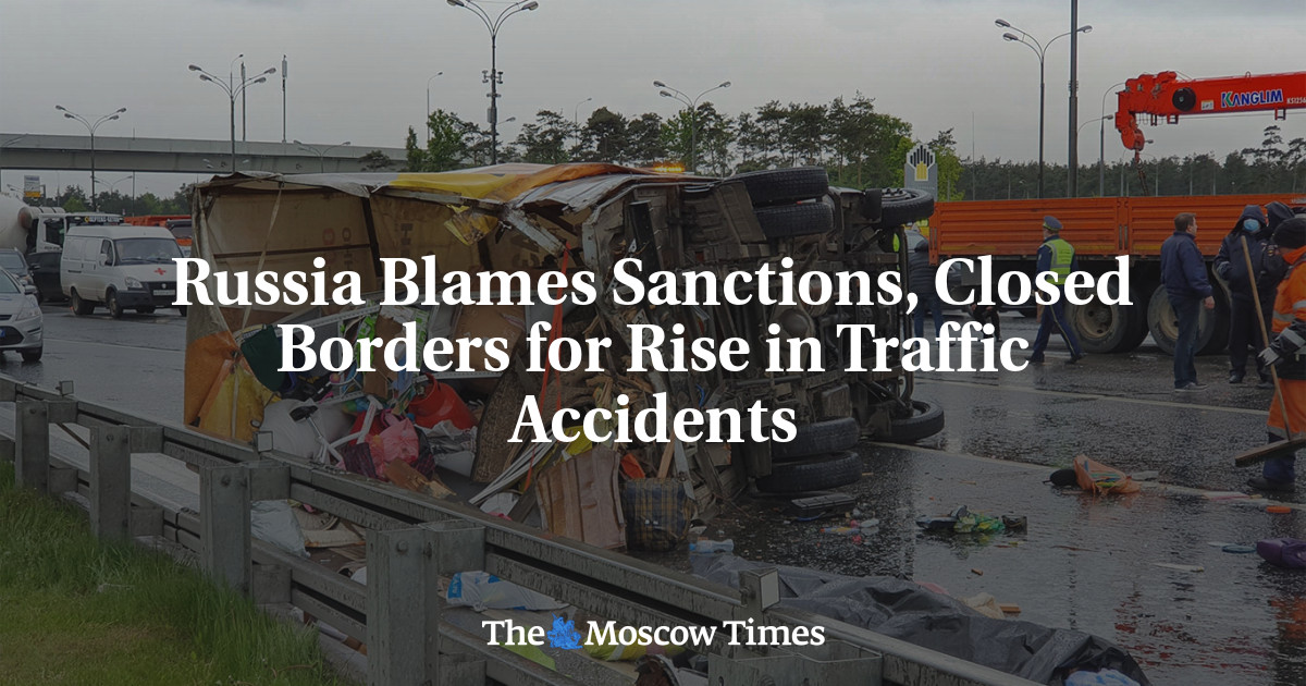 Russia Blames Sanctions, Closed Borders for Rise in Traffic Accidents