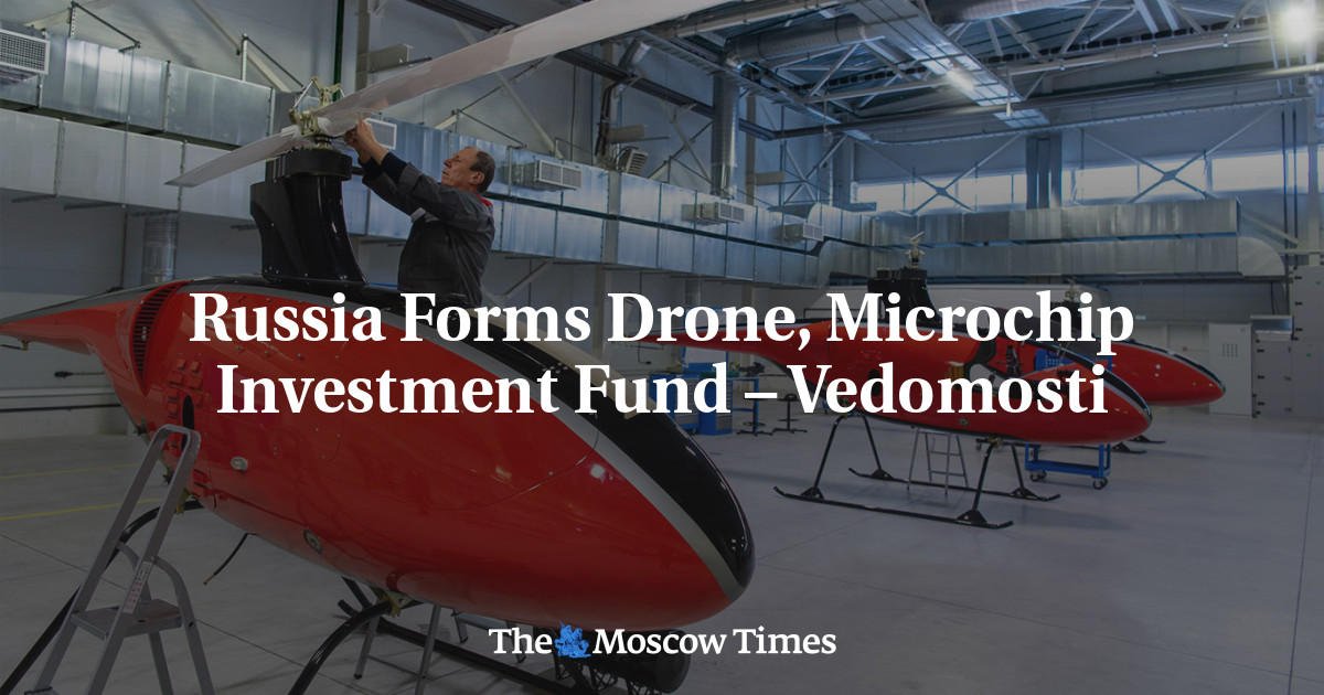 Russia Forms Drone, Microchip Investment Fund – Vedomosti