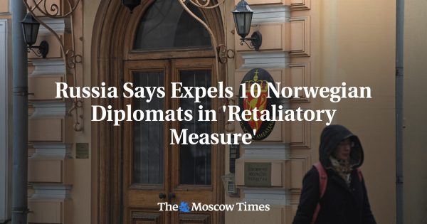 Russia Says Expels 10 Norwegian Diplomats in ‘Retaliatory Measure’