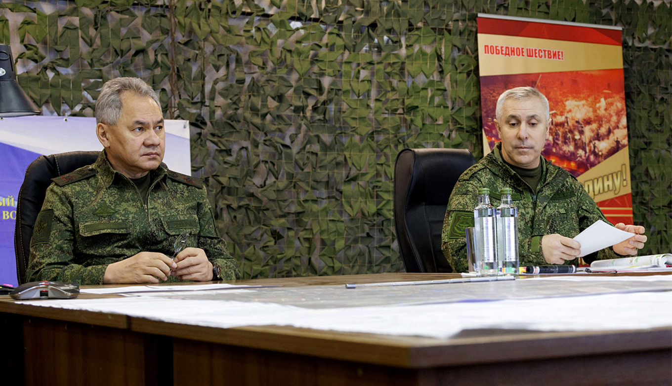  Shoigu (L) and Muradov (R). Russian Defense Ministry 