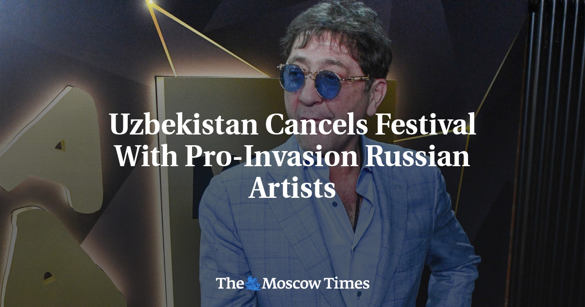 Uzbekistan Cancels Festival With Pro-Invasion Russian Artists