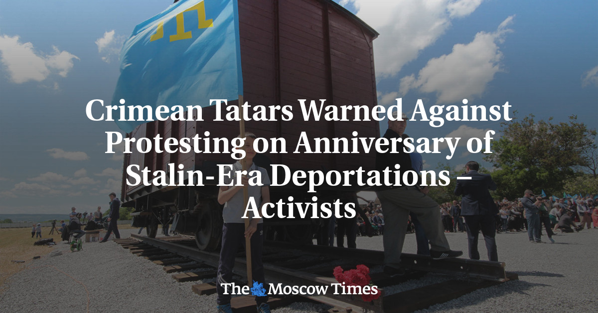 Crimean Tatars Warned Against Protesting on Anniversary of Stalin-Era Deportations – Activists