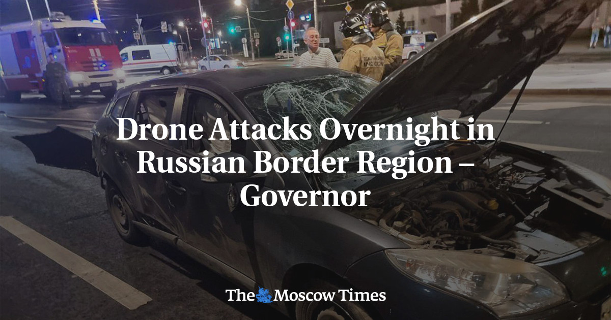 Drone Attacks Overnight in Russian Border Region – Governor