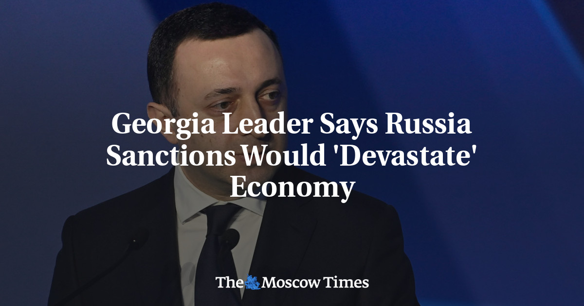 Georgia Leader Says Russia Sanctions Would ‘Devastate’ Economy