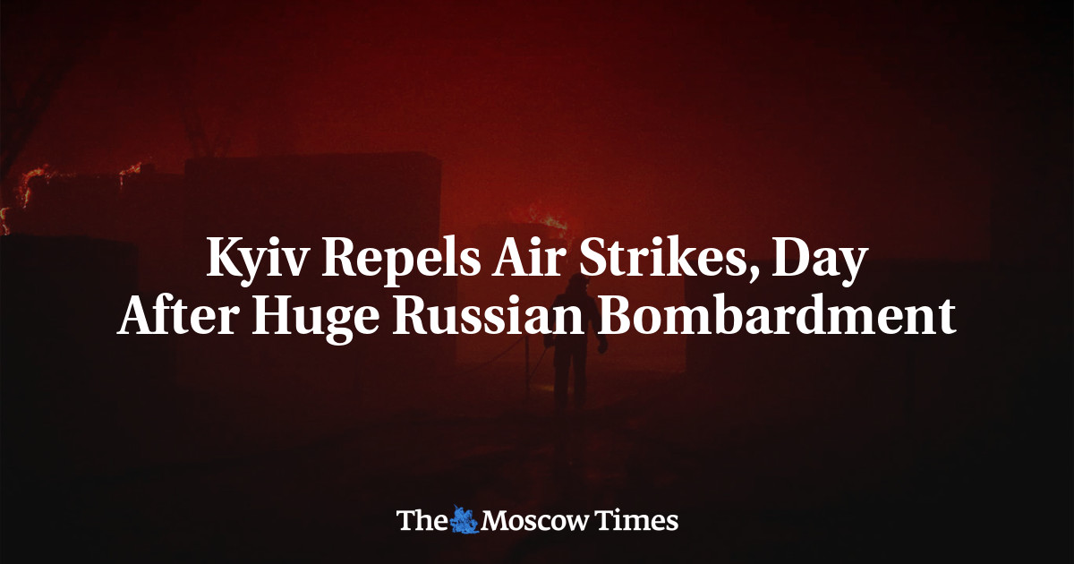 Kyiv Repels Air Strikes, Day After Huge Russian Bombardment