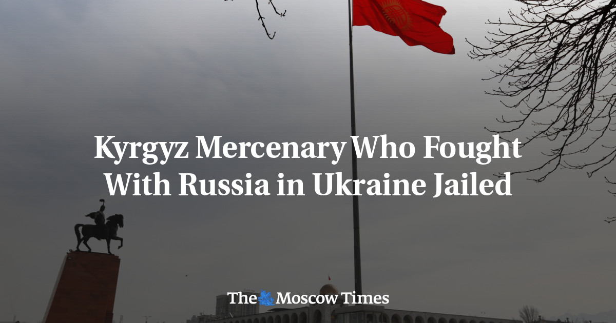 Kyrgyz Mercenary Who Fought With Russia in Ukraine Jailed