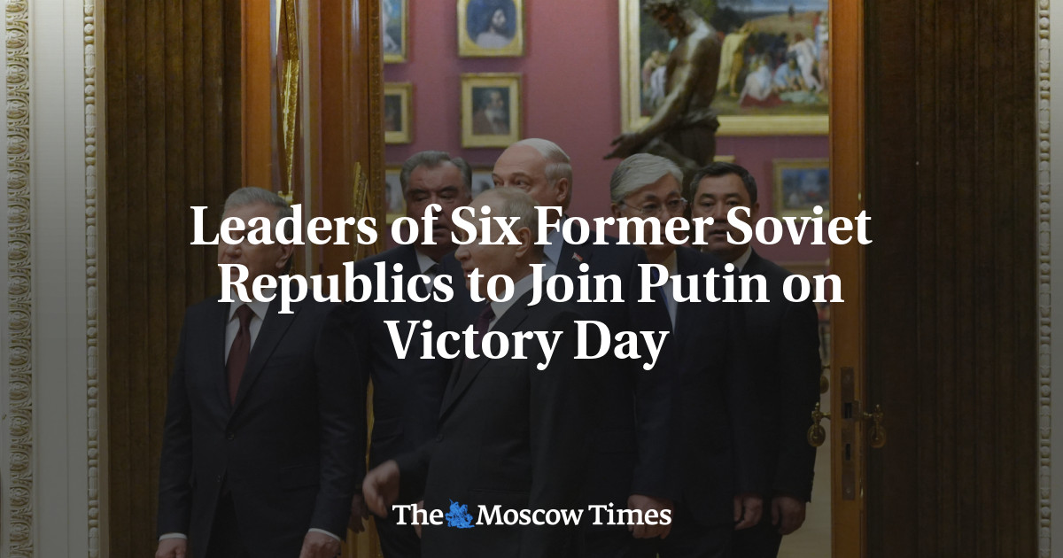 Leaders of Six Former Soviet Republics to Join Putin on Victory Day 