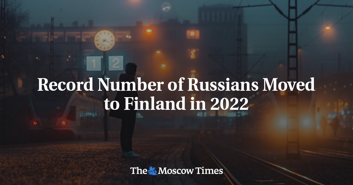Record Number of Russians Moved to Finland in 2022