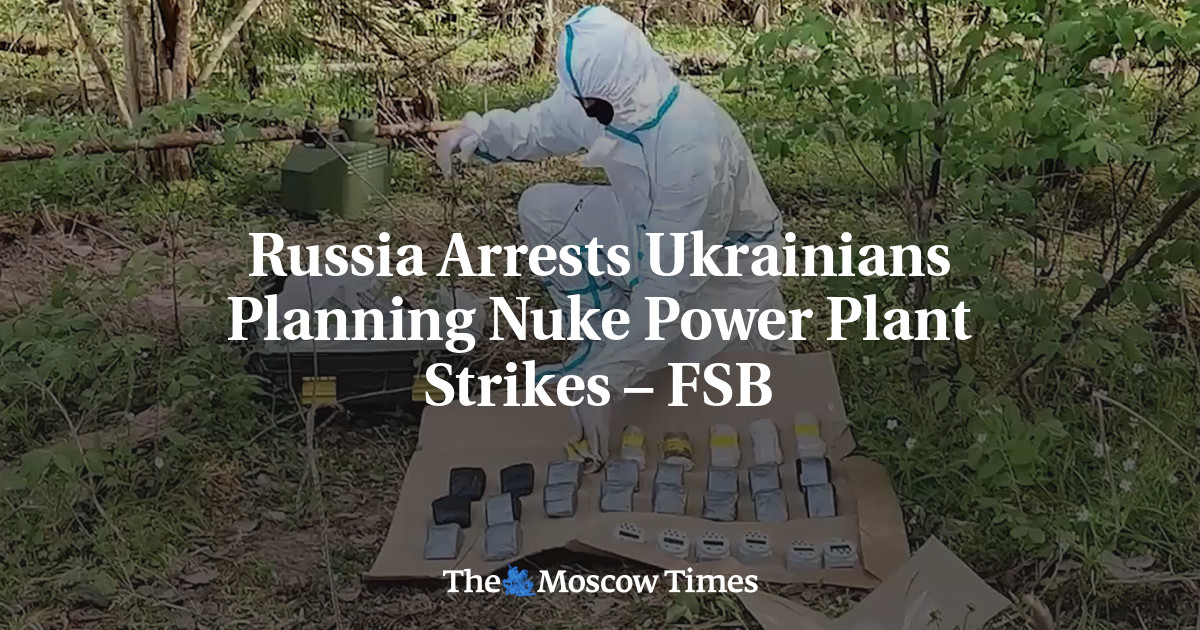 Russia Arrests Ukrainians Planning Nuke Power Plant Strikes – FSB