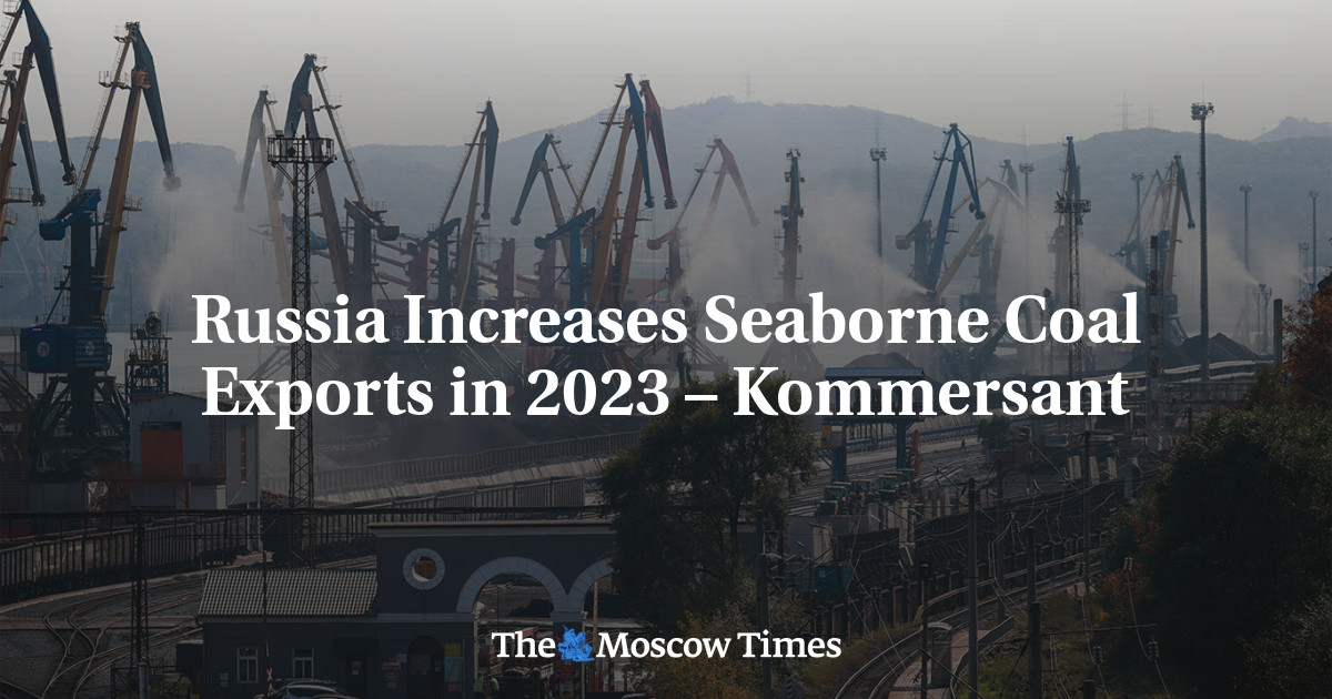 Russia Increases Seaborne Coal Exports in 2023 – Kommersant