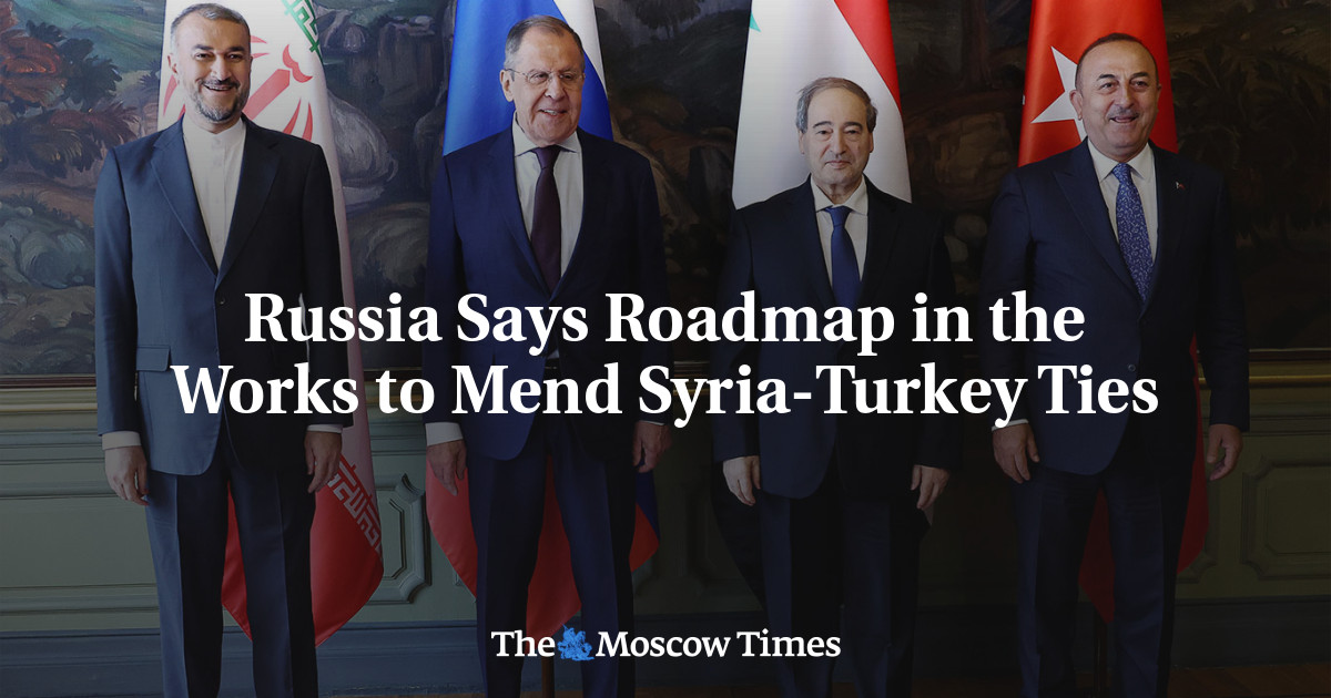 Russia Says Roadmap in the Works to Mend Syria-Turkey Ties