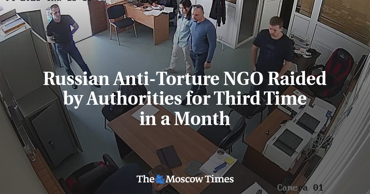 Russian Anti-Torture NGO Raided by Authorities for Third Time in a Month
