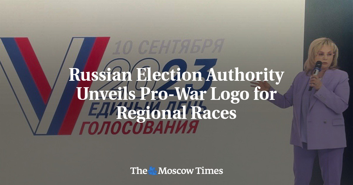 Russian Election Authority Unveils Pro-War Logo for Regional Races