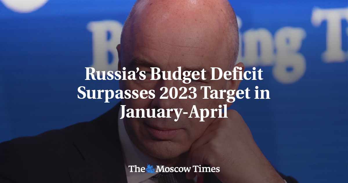 Russia’s Budget Deficit Surpasses 2023 Target in January-April