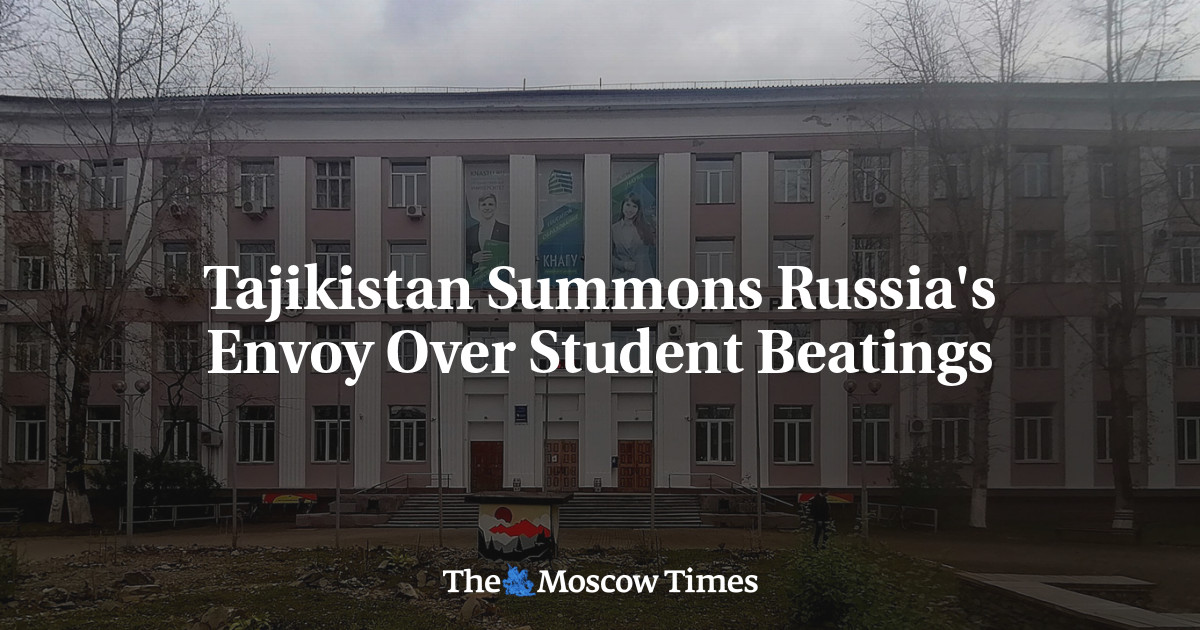 Tajikistan Summons Russia’s Envoy Over Student Beatings