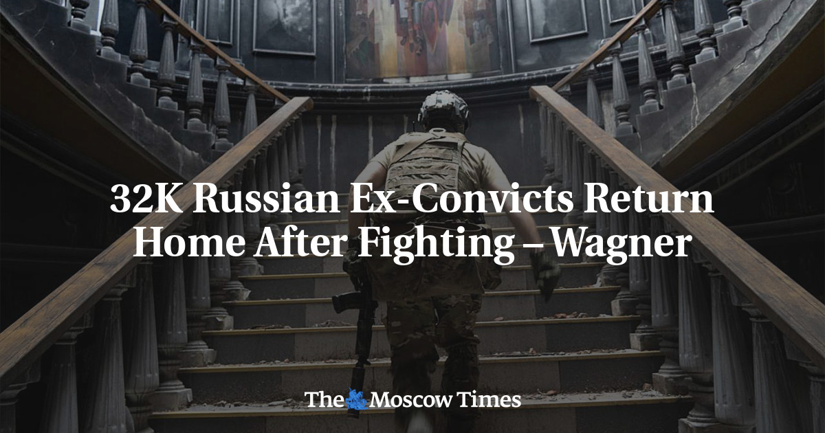 32K Russian Ex-Convicts Return Home After Fighting – Wagner