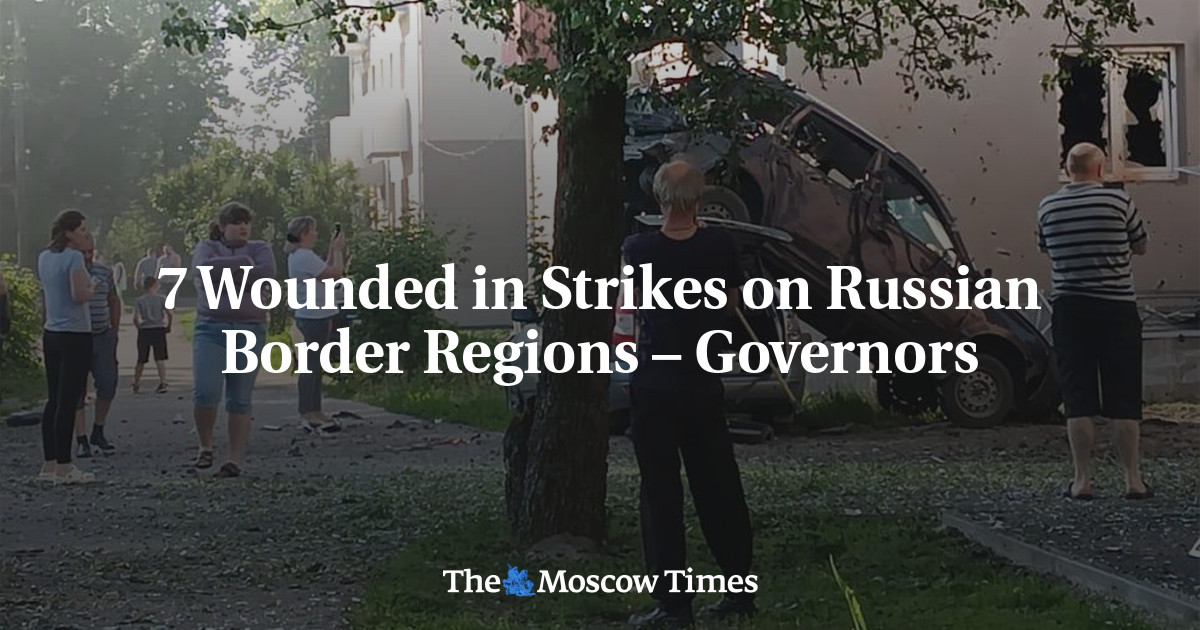 7 Wounded in Strikes on Russian Border Regions – Governors