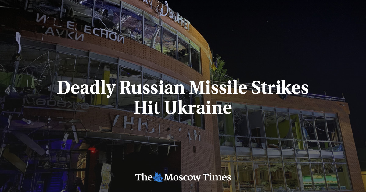 Deadly Russian Missile Strikes Hit Ukraine