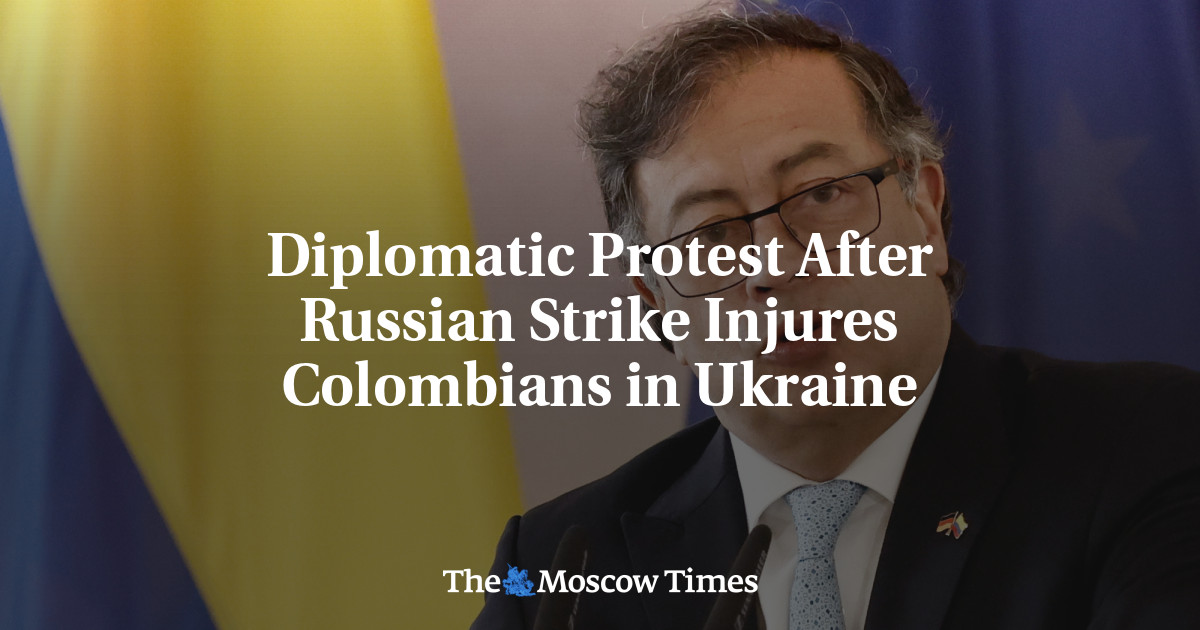 Diplomatic Protest After Russian Strike Injures Colombians in Ukraine
