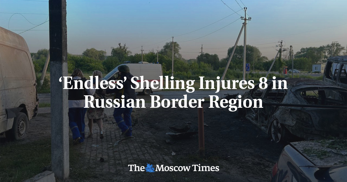 ‘Endless’ Shelling Injures 8 in Russian Border Region
