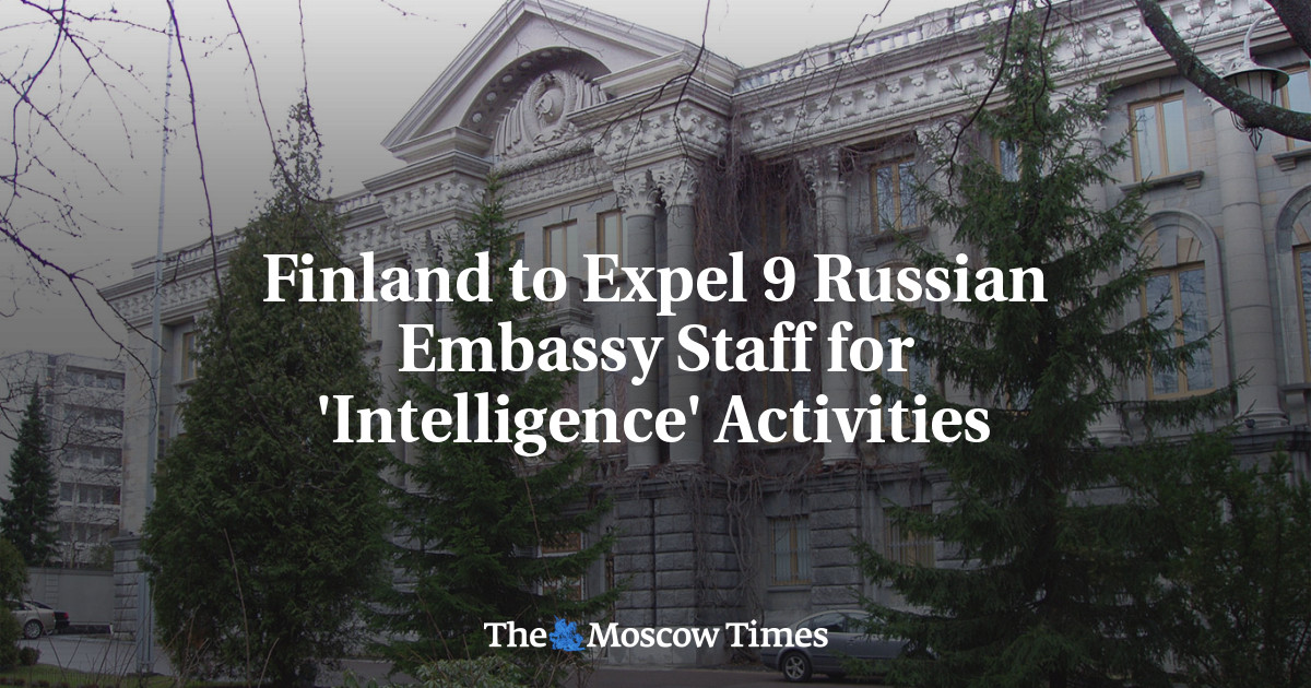 Finland to Expel 9 Russian Embassy Staff for ‘Intelligence’ Activities