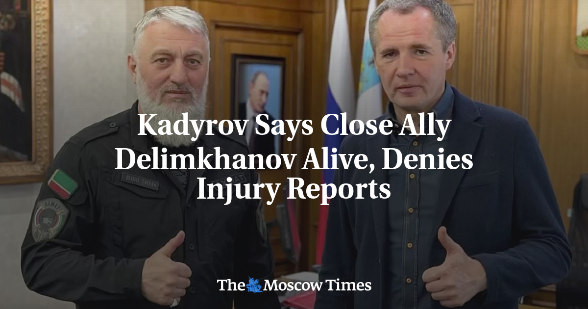Kadyrov Says Close Ally Delimkhanov Alive, Denies Injury Reports
