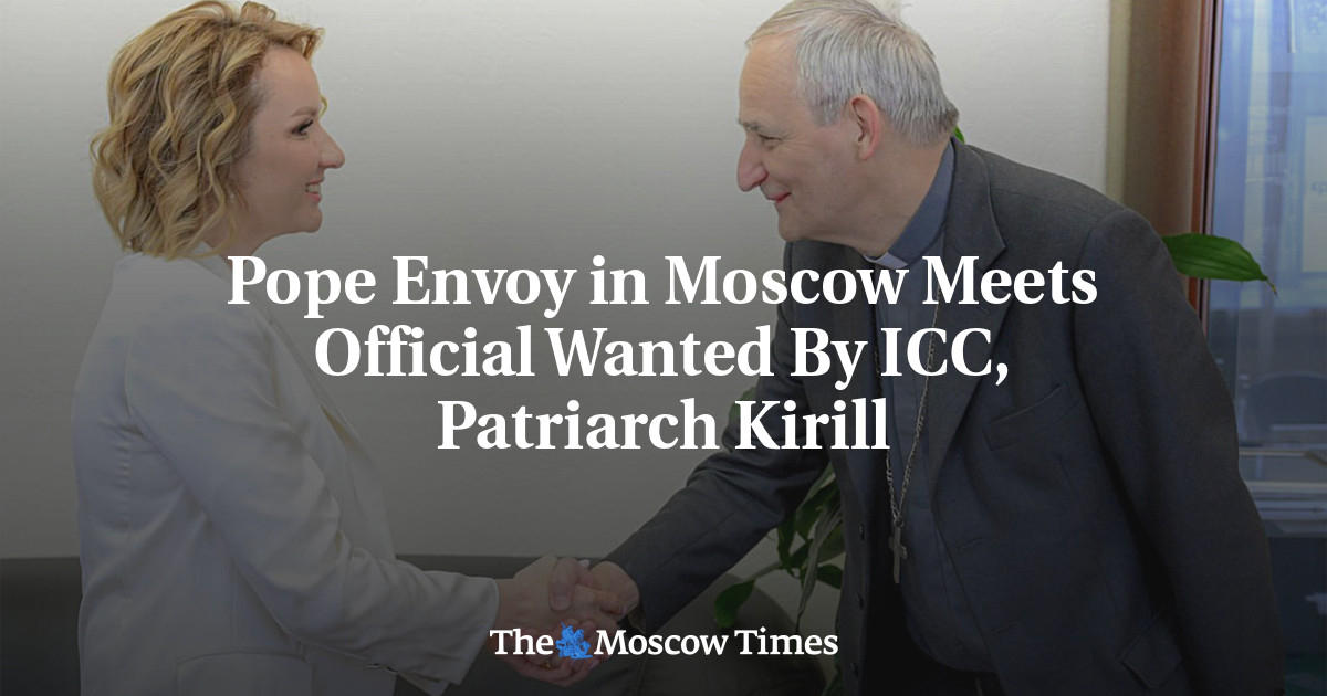 Pope Envoy in Moscow Meets Official Wanted By ICC, Patriarch Kirill