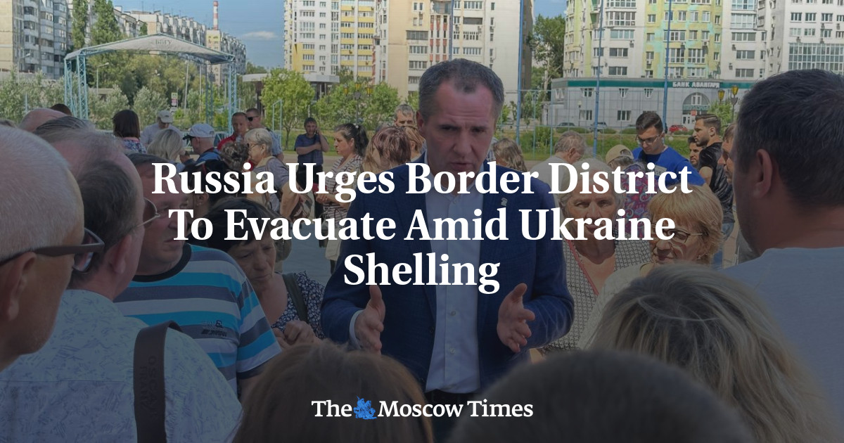 Russia Urges Border District To Evacuate Amid Ukraine Shelling