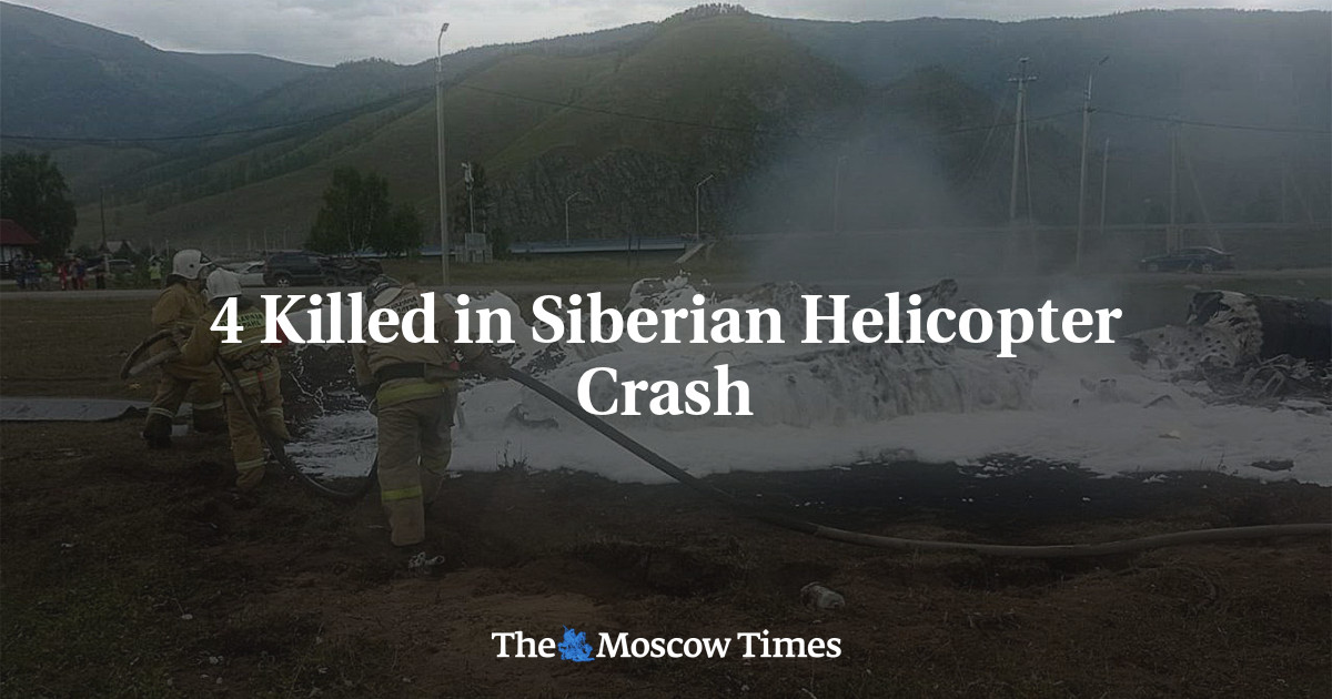 4 Killed in Siberian Helicopter Crash