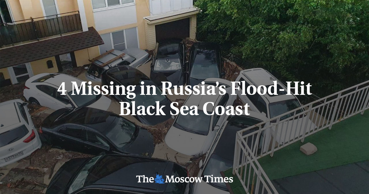 4 Missing in Russia’s Flood-Hit Black Sea Coast