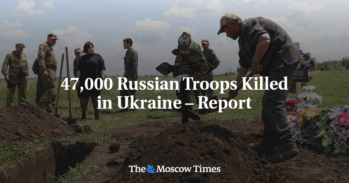 47,000 Russian Troops Killed in Ukraine – Report