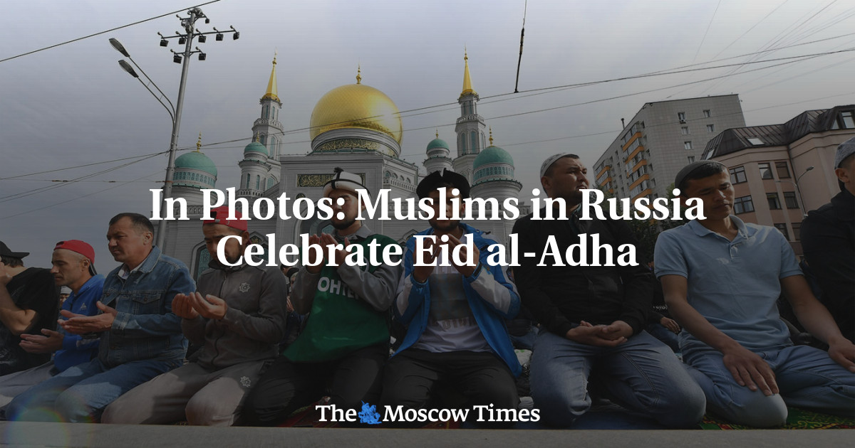 In Photos: Muslims in Russia Celebrate Eid al-Adha