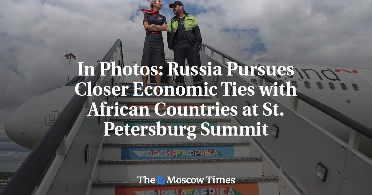 In Photos: Russia Pursues Closer Economic Ties with African Countries at St. Petersburg Summit