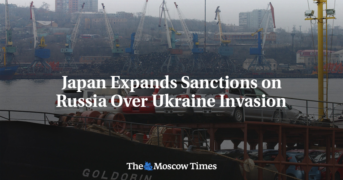 Japan Expands Sanctions on Russia Over Ukraine Invasion