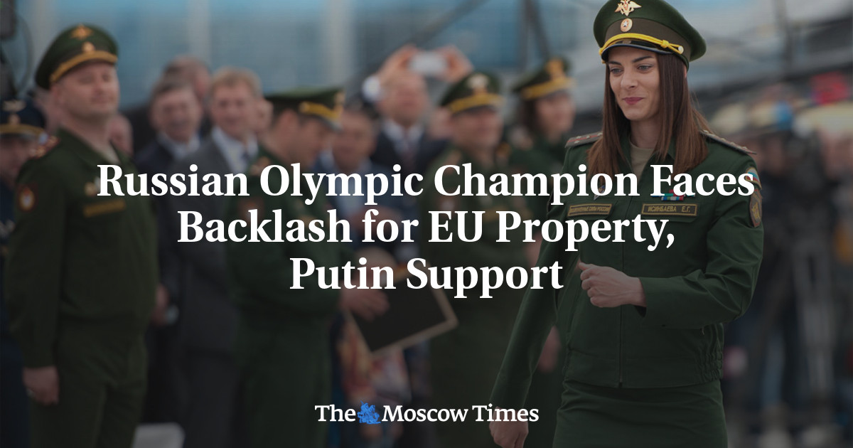 Russian Olympic Champion Faces Backlash for EU Property, Putin Support