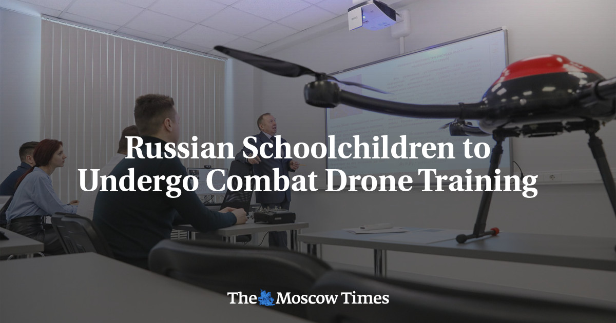 Russian Schoolchildren to Undergo Combat Drone Training