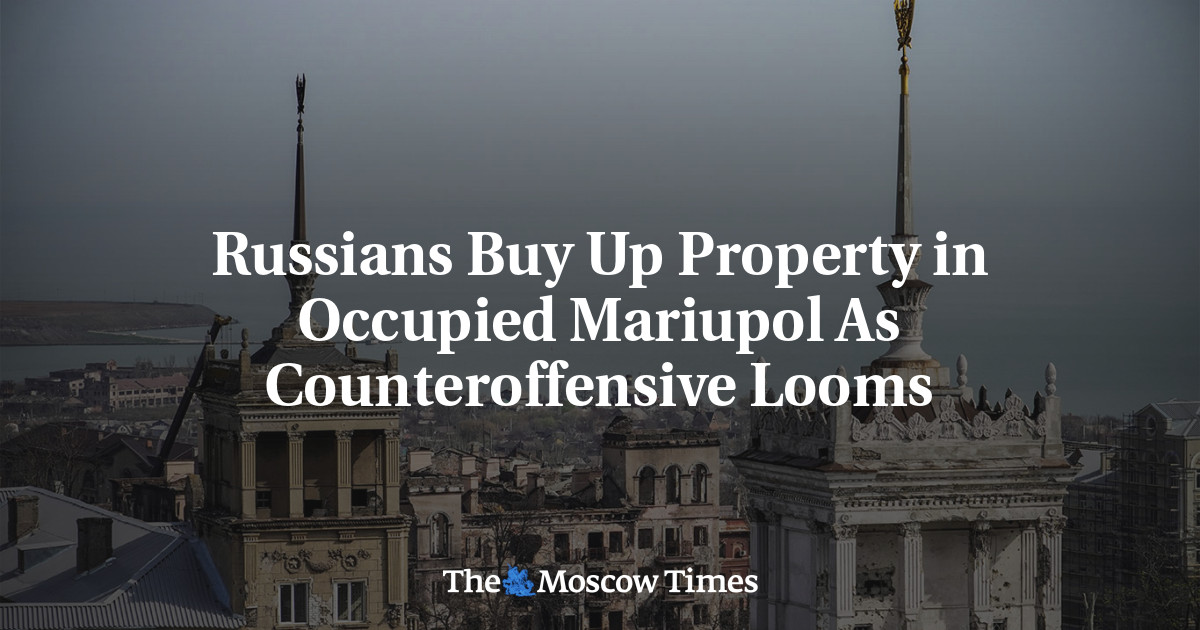 Russians Buy Up Property in Occupied Mariupol As Counteroffensive Looms