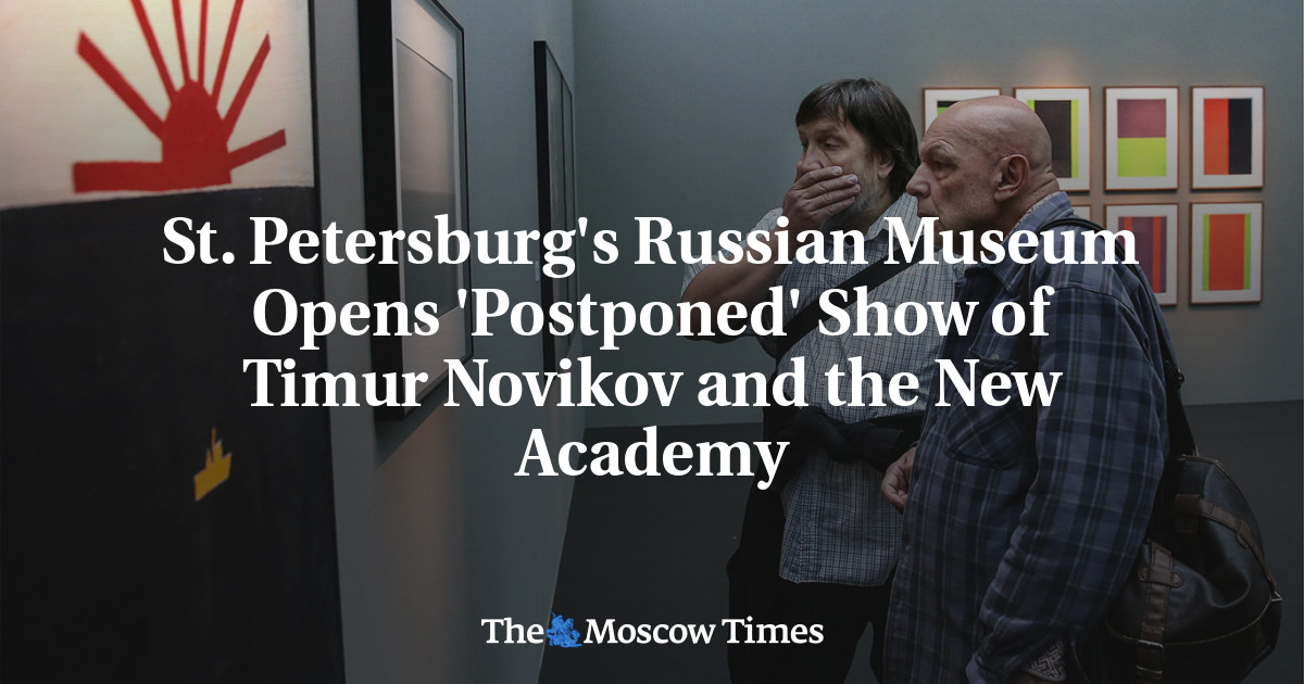 St. Petersburg’s Russian Museum Opens ‘Postponed’ Show of Timur Novikov and the New Academy