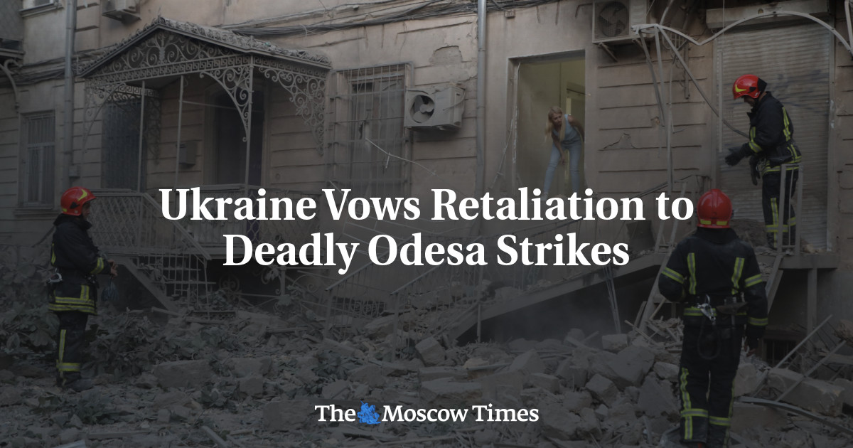 Ukraine Vows Retaliation to Deadly Odesa Strikes