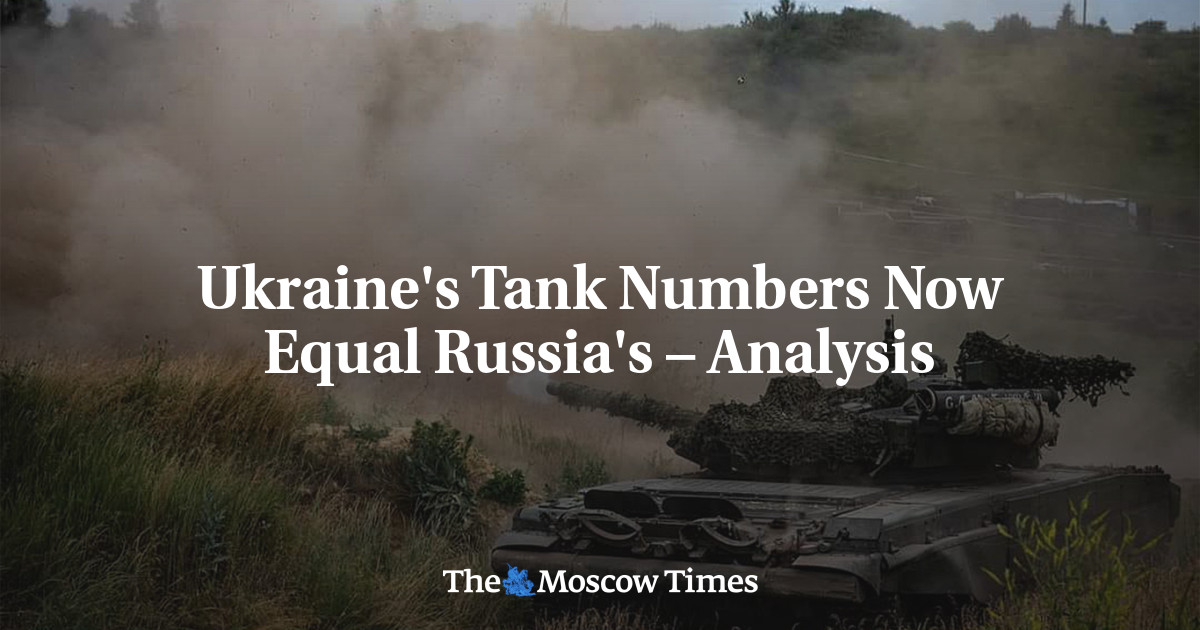 Ukraine’s Tank Numbers Now Equal Russia’s – Analysis